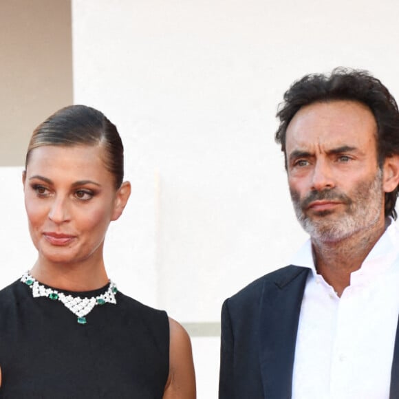 Anthony Delon et sa compagne Sveva Alviti lors de la cérémonie d'ouverture de la 77ème édition du festival international du film de Venise (Mostra) le 2 septembre 2020. © Piergiorgio Pirrone / LaPresse / Bestimage