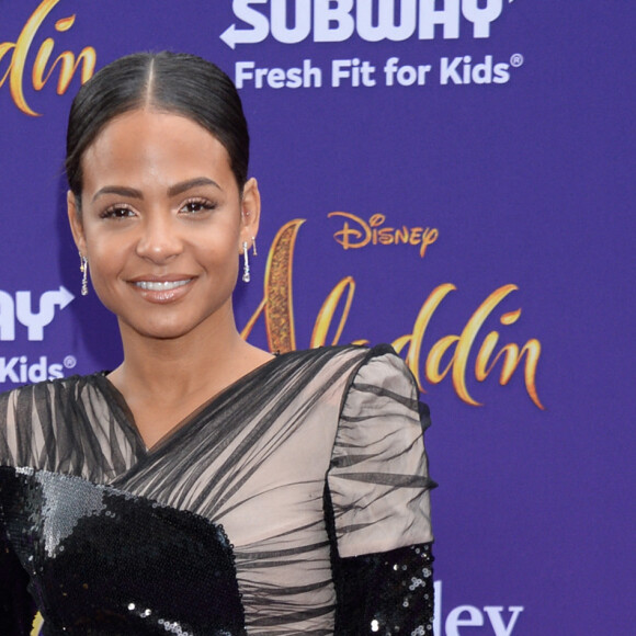 Christina Milian à la première du film Aladdin au El Capitan Theatre dans le quartier de Hollywood à Los Angeles, le 21 mai 2019 