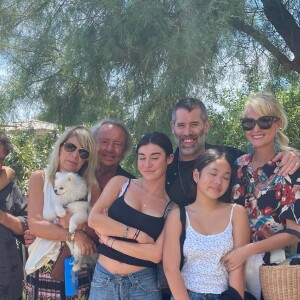 Laeticia Hallyday en famille, l'été 2021 en Camargue. Instagram.