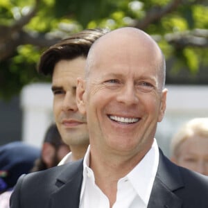 Bruce Willis - Photocall du film "Moonrise Kingdom" au Festival de Cannes 2012.