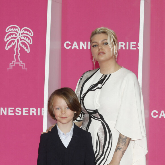 Léon Durieux, Louane Emera - 5ème saison du festival International des Séries "Canneseries" à Cannes, France, le 3 avril 2022.