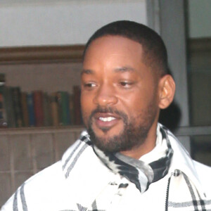 Will Smith à la sortie d'un immeuble à New York le 9 Janvier 2020. 