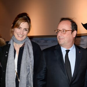 Julie Gayet et François Hollande - Première du film "The Ride" au MK2 Bibliothèque à Paris le 26 janvier 2018