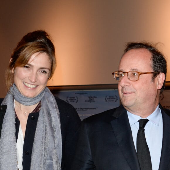 Julie Gayet et François Hollande - Première du film "The Ride" au MK2 Bibliothèque à Paris le 26 janvier 2018