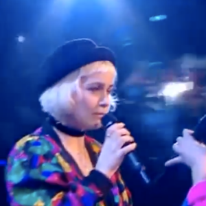 Vael et Lou Dassi de l'équipe de Florent Pagny s'affrontent lors des battles de "The Voice 11" - Émission du 9 avril 2022, TF1