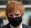 Ed Sheeran arrive au tribunal à Londres dans le cadre de son procès pour plagiat sur la chanson "Shape Of you" à Londres, Royaume Uni © Tayfun Salci/Zuma Press/Bestimage 