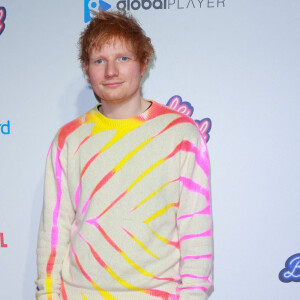 Ed Sheeran au photocall du "Capital's Jingle Ball" à Londres, le 12 décembre 2021. 