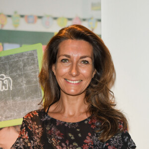 Anne-Claire Coudray lors de la clôture de l'opération "Levons le doigt pour l'éducation des filles" chez We Are à Paris le 30 janvier 2020. © Coadic Guirec / Bestimage