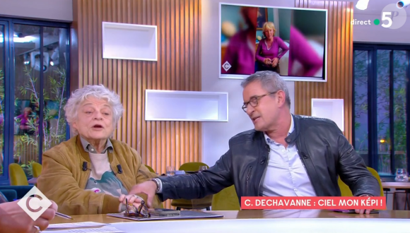 Christophe Dechavanne et Josée Dayan ont vécu un échange tendu sur le plateau de C à Vous