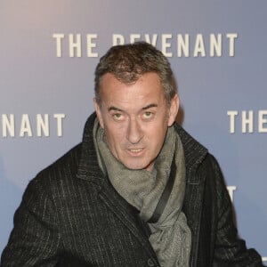 Christophe Dechavanne - Avant-première du film "The Revenant" au Grand Rex à Paris, le 18 janvier 2016. © Coadic Guirec/Bestimage 