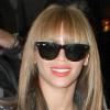 Beyoncé et son mari Jay-Z sortant du restaurant L'Avenue à Paris, le 21 janvier 2010