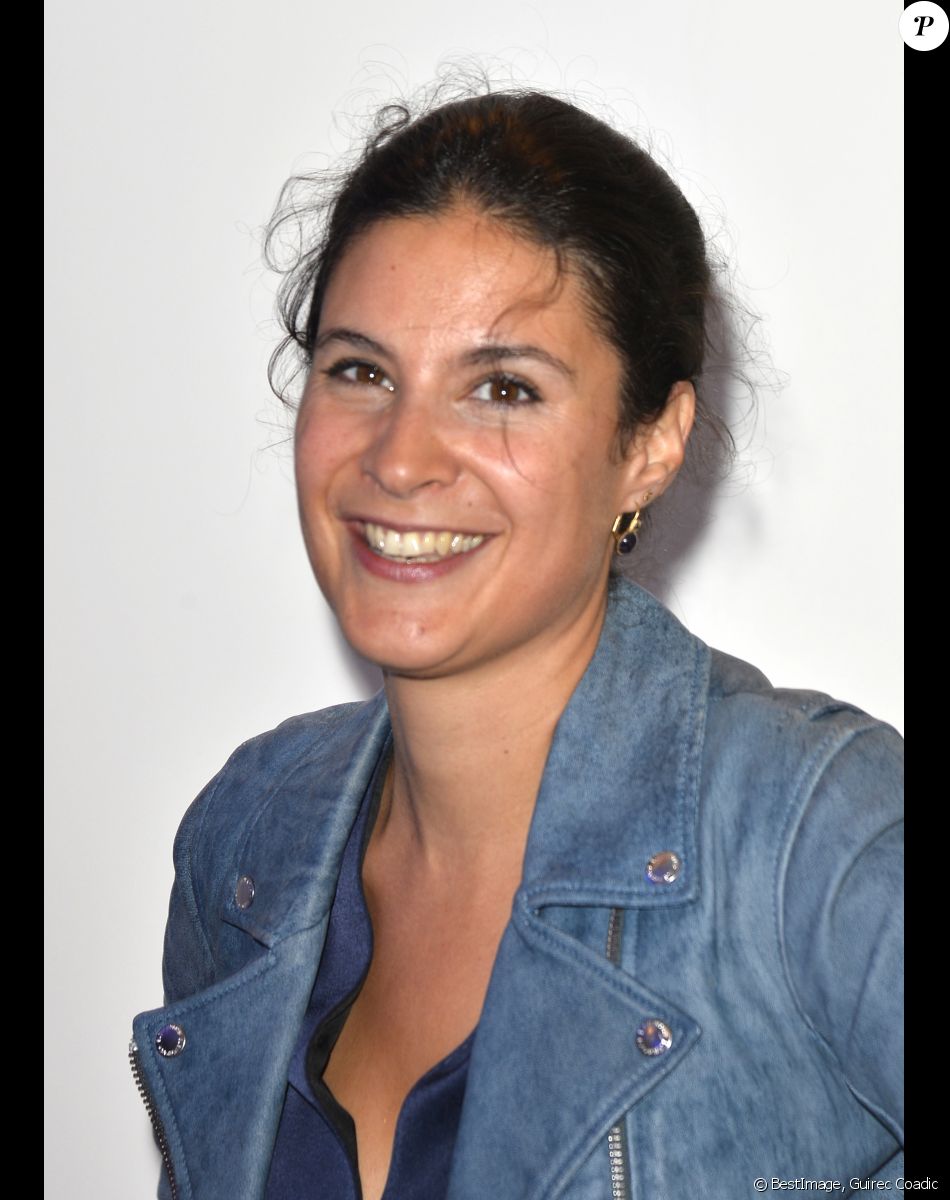 Apolline de Malherbe - Conféfrence de presse de rentrée de BFM Tv à Paris le 8 septembre 2017 © Guirec Coadic/Bestimage