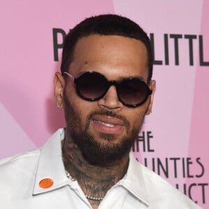 Chris Brown au photocall de la soirée "PrettyLittleThings" à Los Angeles