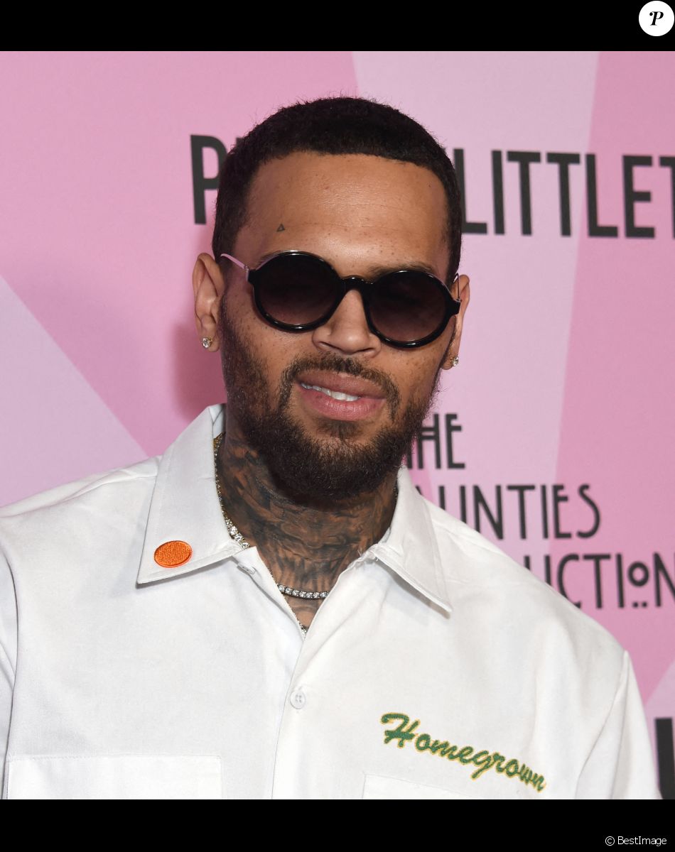 Chris Brown au photocall de la soirée "PrettyLittleThings" à Los Angeles