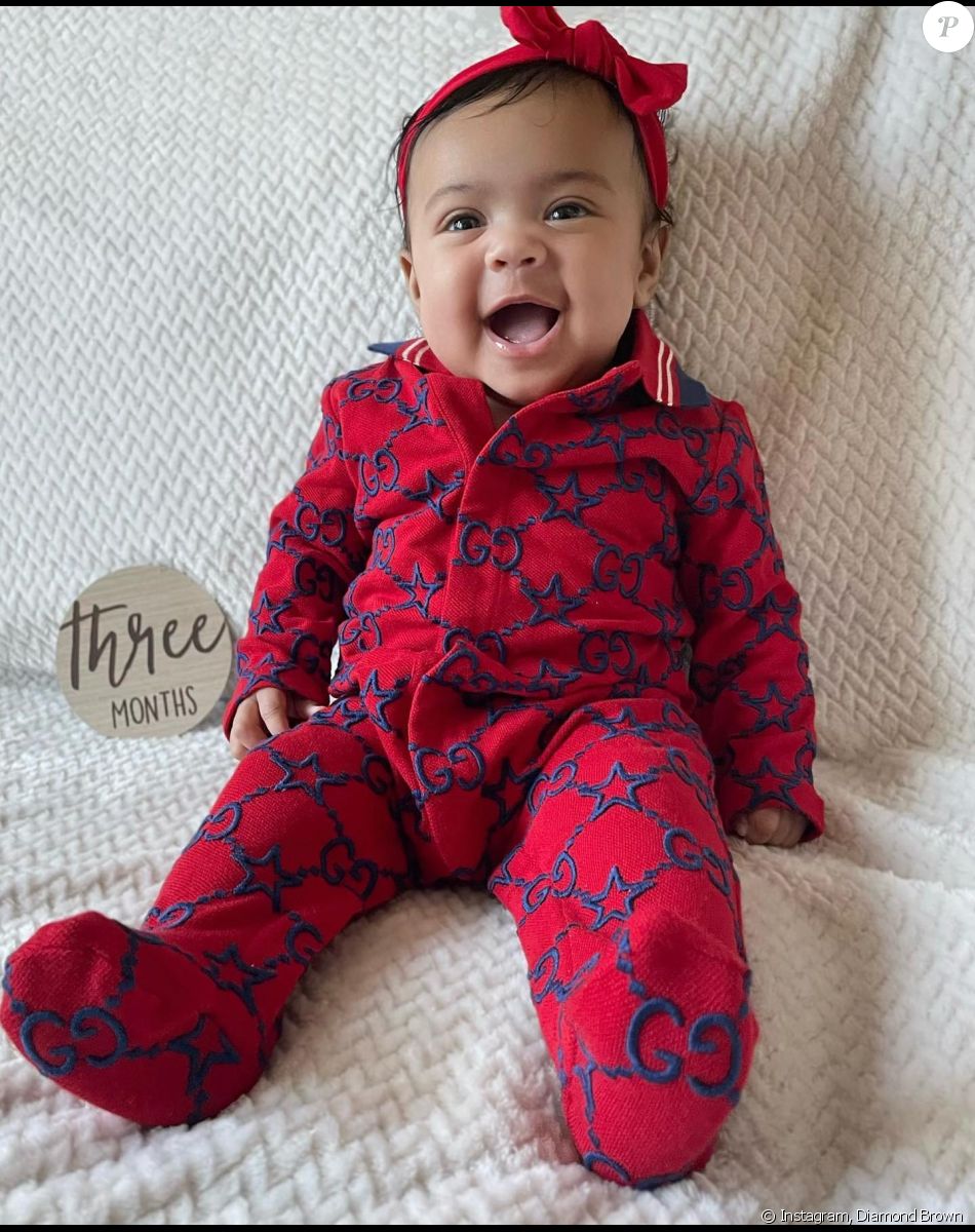 La fille de Chris Brown et Diamond Brown, Instagram.