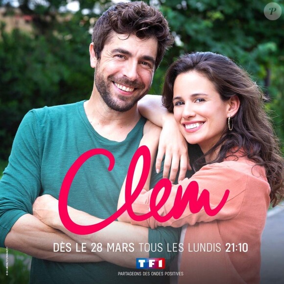 Lucie Lucas et Agustin Galiana dans la série "Clem".