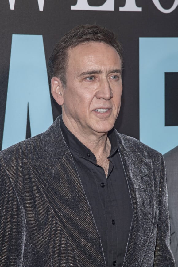 Nicolas Cage à la première du film "The Unbearable Weight of Massive Talent" à New York, le 10 avril 2022. © Ron Adar/SOPA Images via Zuma Press/Bestimage