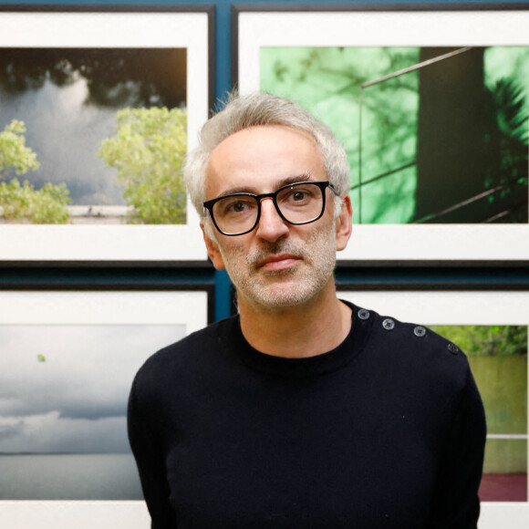 Exclusif - Vernissage de l'exposition "Trois jours / Etc" de Vincent Delerm à la galerie Polka Factory à Paris. Le 8 décembre 2021 © Marc Ausset-Lacroix / Bestimage 