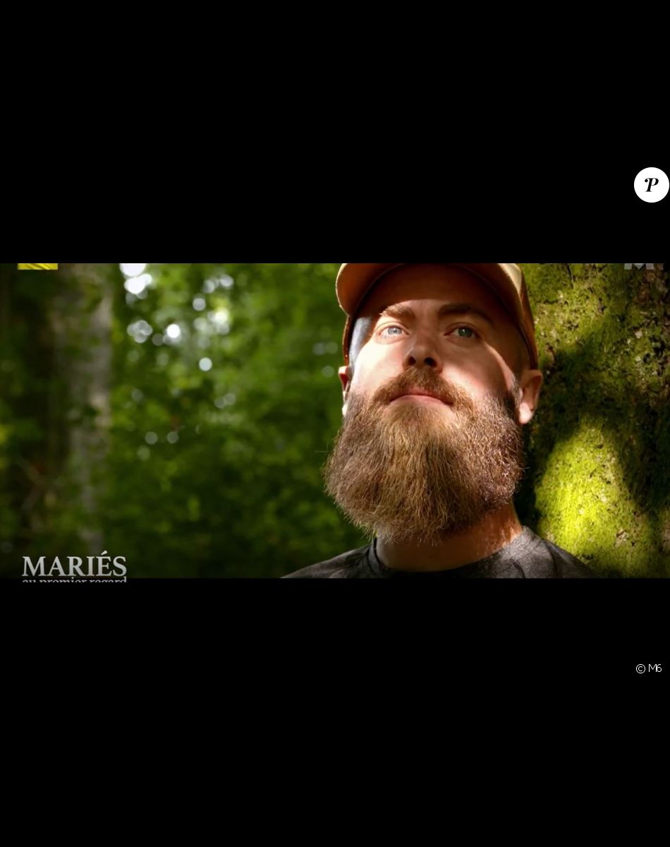 Axel lors du premier épisode de "Mariés au premier regard 2022", le 21 mars, sur M6