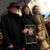 L'actrice Anjelica Huston a reçu son étoile sur Hollywood ! Le 22 janvier 2010