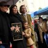 L'actrice Anjelica Huston a reçu son étoile sur Hollywood ! Le 22 janvier 2010