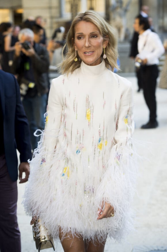 Celine Dion - Arrivées au défilé de mode Haute-Couture automne-hiver 2019/2020 Valentino à Paris le 3 juillet 2019. © JB Autissier / Panoramic / Bestimage 