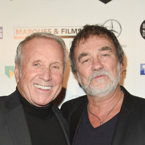 Yves Rénier et Olivier Marchal - 26e édition des Trophées du Film Français 2018 au Palais Brongniart à Paris, le 5 février 2019. © Coadic Guirec/Bestimage