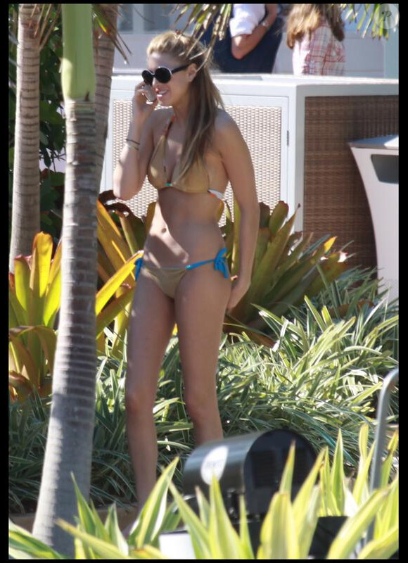 Whitney Port en vacances à Miami Beach