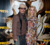 Johnny Depp et Amber Heard à Paris pour Rhum Express le 8 novembre 2011.