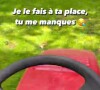 Nathalie Marquay a une douce pensée pour son mari Jean-Pierre Pernaut en tondant sa pelouse - Instagram