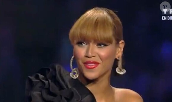 Beyoncé aux NRJ Music Awards, le 23 janvier 2010