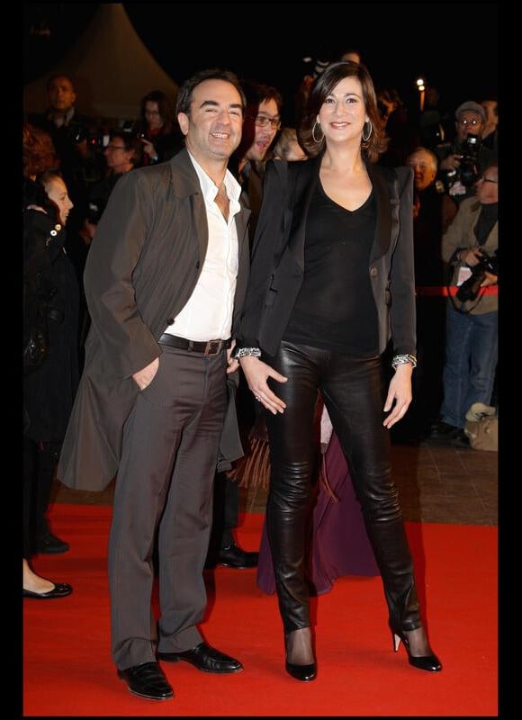 Bruno Solo et Virginie Hocq aux NRJ Music Awards, le 23 janvier 2010