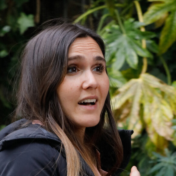 Joyce Jonathan - Arrivées à l'enregistrement de l'émission "Vivement Dimanche Prochain" qui sera diffusée le 17 avril 2022 au studio Gabriel à Paris, France, le 30 mars 2022. © Christophe Clovis/Bestimage