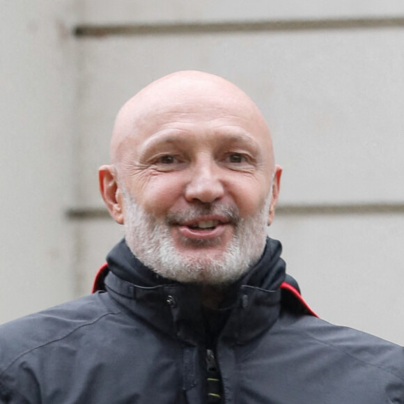 Frank Leboeuf - Sorties de l'enregistrement de l'émission "Vivement Dimanche" qui sera diffusée le 17 avril 2022 au studio Gabriel à Paris, France, le 30 mars 2022. © Christophe Clovis / Bestimage