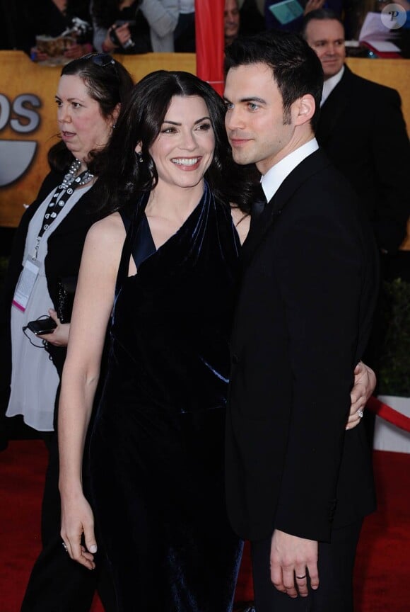 Julianna Margulies et Keith Lieberthal  à la 16ème soirée des Screen Actor Guild Awards à Los Angeles, le 23 janvier 2010