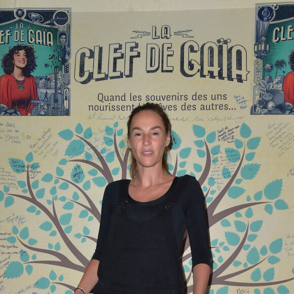 Vanessa Demouy à la générale de la pièce "La Clef de Gaïa" au théâtre des Mathurins à Paris, le 4 octobre 2017. © Giancarlo Gorassini/Bestimage