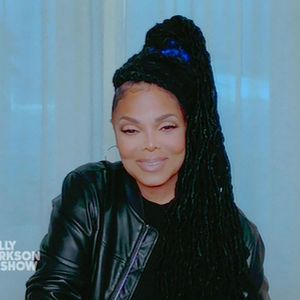 Janet Jackson en visio dans l'émission "The Kelly Clarkson Show" à Los Angeles, le 26 janvier 2022. 