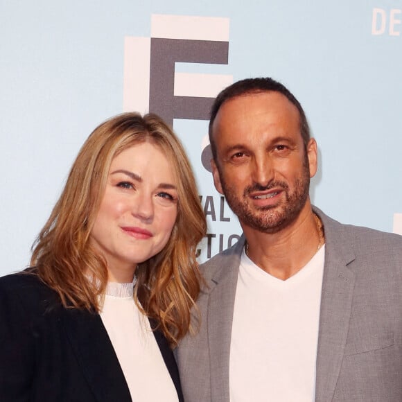 Emilie Dequenne et son mari Michel Ferracci participent à la soirée d'ouverture du premier jour de la 21ème Festival de la Fiction de La Rochelle, France, le 11 septembre 2019. © Patrick Bernard/Bestimage 
