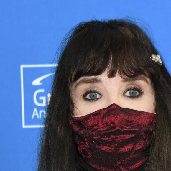 Isabelle Adjani, masquée - Photocall du film "Soeurs" - Festival du film Francophone d'Angoulême 2020 le 31 Août 2020. © Guirec Coadic / Bestimage 