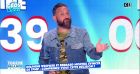 Bernard Montiel dans "Touche pas à mon poste", le 20 avril 2022, sur C8