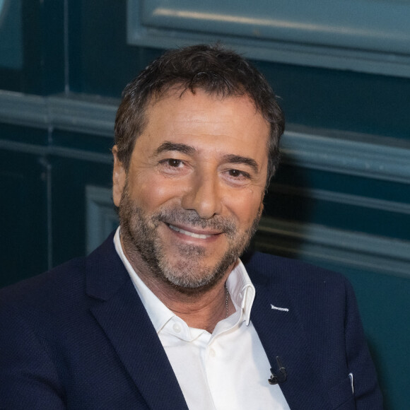 Exclusif - Bernard Montiel - Enregistrement de l'émission "Olympiascope", présentée par B.Montiel et diffusée le 24 mars sur Olympia TV, une chaîne du groupe Canal+ et en replay sur myCANAL. Le 3 mars 2022 © Jack Tribeca / Bestimage 