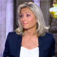 Emmanuel Macron, invité du journal télévisé de 20h de France 2 face à Anne-Sophie Lapix