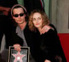 Johnny Depp et Vanessa Paradis sur le Walk of Fame