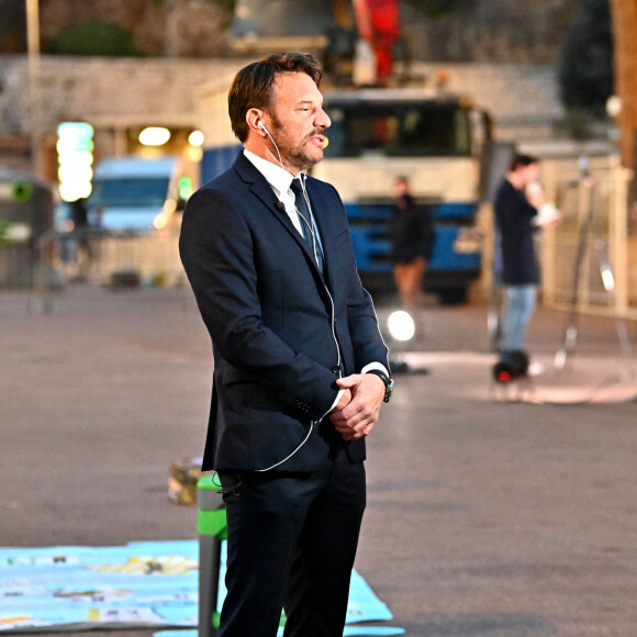Samuel Le Bihan, parrain de la manifestation, durant l'inauguration du 1er évènement solidaire " MONACOLLECTE ", évènement solidaire autour de la collecte et du tri des déchets à Monaco le 25 février 2020.  © Bruno Bebert/Bestimage 