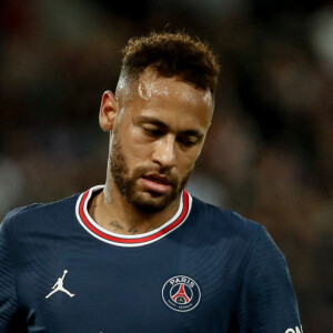 Neymar JR (Paris Saint Germain) - Football : Match Ligue 1 Uber Eats PSG Vs Lens (1-1) au parc des princes à Paris le 23 avril 2022 © Aurelien Morissard / Panoramic / Bestimage 