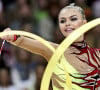 Alina Kabaeva of Russia aux Championnats d'Europe de gymnastique rythmique en 2006. @ Alexander Bundin/Tass/ABACAPRESS.COM