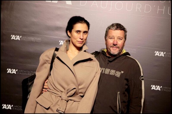 Philippe Starck et son épouse Jasmine