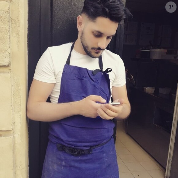 Merouan Bounekraf, candidat de la dixième saison de "Top Chef" sur M6.