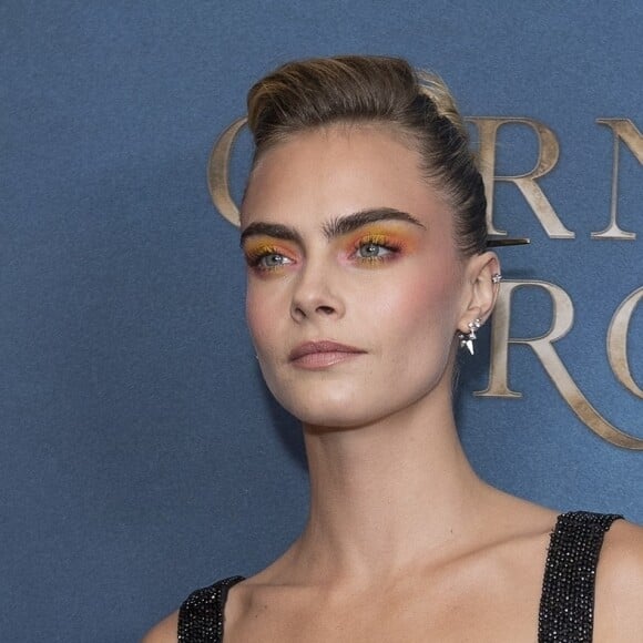 Orlando Bloom et Cara Delevingne lors de la première de la série Amazon Prime Video "Carnival Row" à Londres, le 28 août 2019.