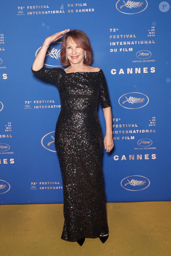 Nathalie Baye - Photocall du dîner d'ouverture du 72ème Festival International du Film de Cannes, le 14 mai 2019. © Jacovides-Borde-Moreau/Bestimage 